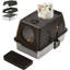 Stainless Steel Litter Box Enclosure-1361957672