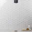 Octave 9.75 In. X 10 In. Polished Marble Mosaic Tile (0.67 Sqft/ Sheet)-151334730