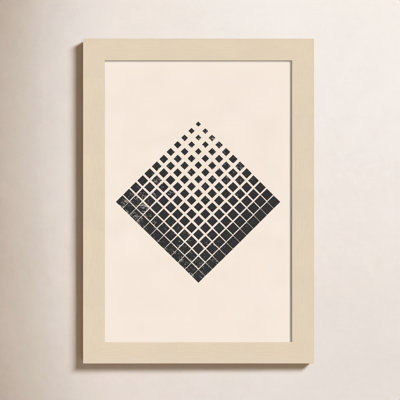 Minimal Halftone Shapes No. 3 Print