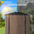 6' W x 4' D Lockable Outdoor Metal Storage Shed for Garden Tools & Patio Storage-88165560