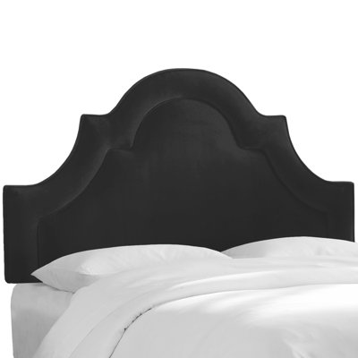 Tête de lit tapissier en velours Aurella