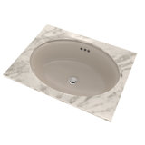 Dartmouth® Vitreous China Oval Undermount Bathroom Sink with Overflow