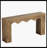 63" Console Table, Wooden Sofa Table Entryway Table With Storage