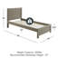 Lit plateforme pour enfant en bois massif avec lattes Esser-160737894-160838836