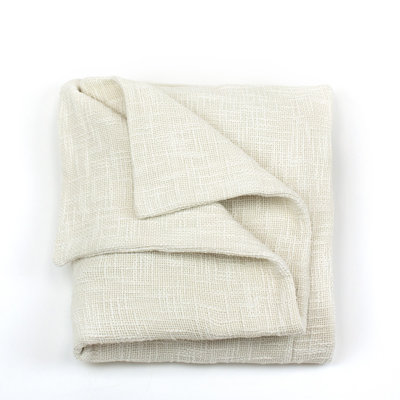 Olev Cotton Blend Solid Colour Duvet Cover