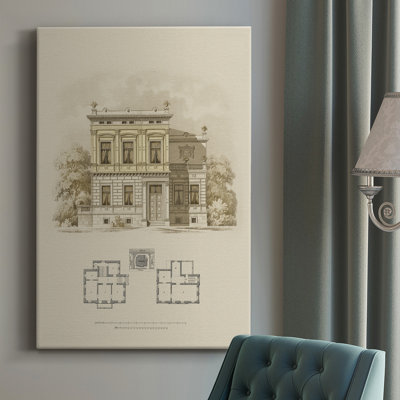 «Estate and Plan III», impression sur toile tendue