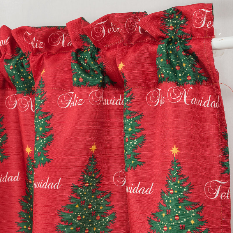 Rideau de cuisine Jabina Joyeux NoÃ«l