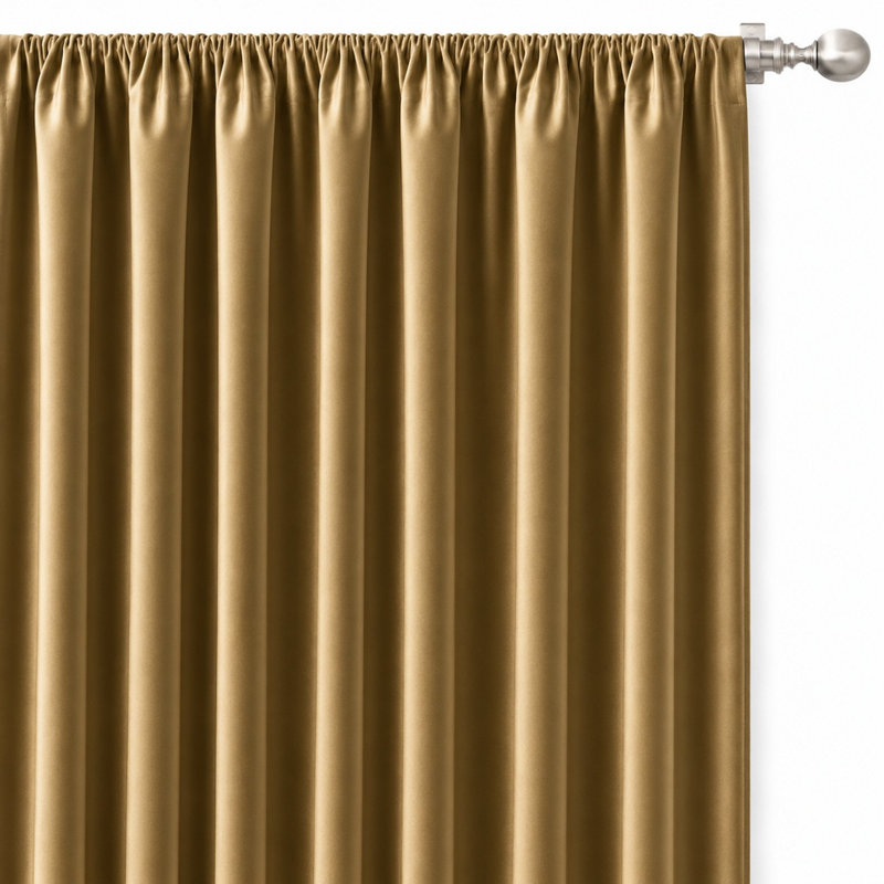 Faux Silk | Mason Fabric_MASON, Gold