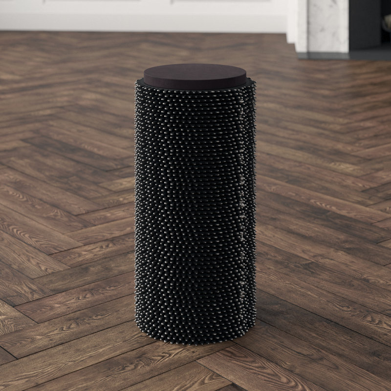Jack Accent Table-Black Granite