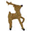 Statue de jardin cerfs animaux en métal