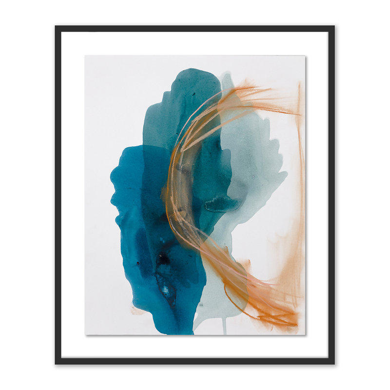 Wisdom Print by Kim Whiteside, Black, 40" H x 33" W x 2.5" D