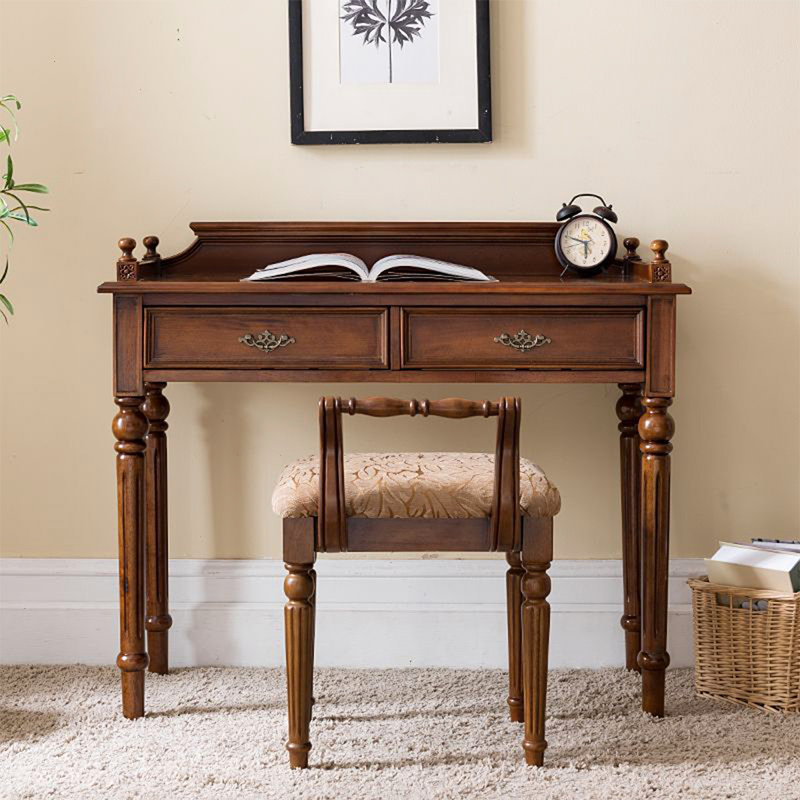 Bureau d'écriture 43,31 po, 33.46" H x 43.31" W x 17.72" D