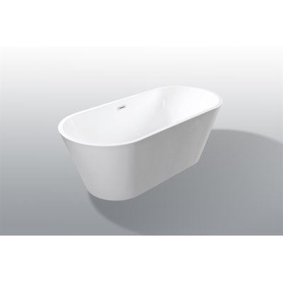 59" Acrylic Freestanding Bathtub
