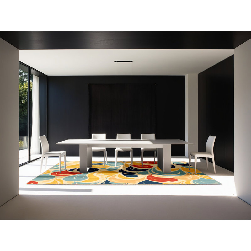 Flashy Stomp Rug, Round 8'