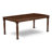 5 Piece Dinette Set for 4 Includes a Rectangle Dining Room Table with Butterfly Leaf and 4 Dining Chairs, 42x78 Inch, Mahogany-1147571560-1147571562-1147571566