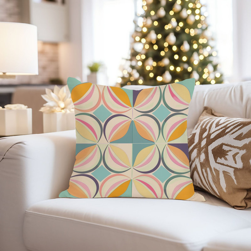 Abstract Retro 70s Hippie Pattern III Retro