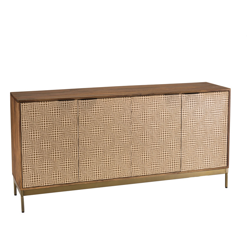 Alyzabeth 160cm Solid Wood Sideboard