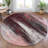 Machine Washable Indoor/Outdoor Xhevrie Merlot Rug-111822690