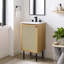 Base de meuble-lavabo simple 17 po. Modway-93811789