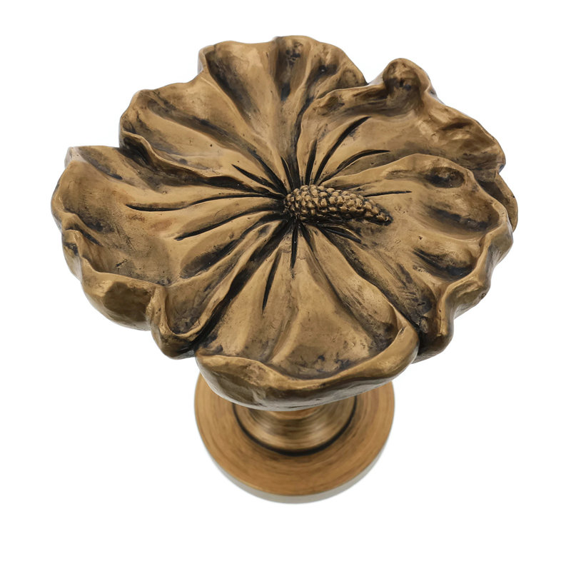 Retenue de rideau Nickens Hibiscus Drapery, Doré de la Renaissance