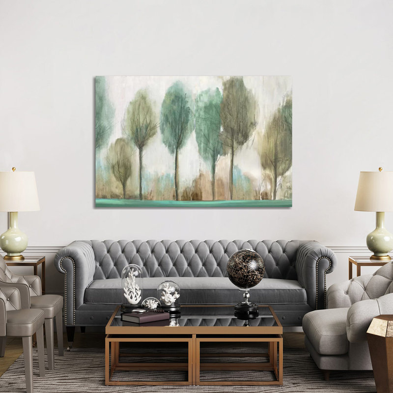 Tall Trees by Allison Pearce - Wrapped Canvas Painting, 152.5 cm H x 101.5 cm W