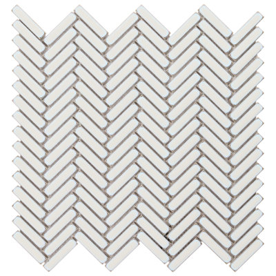 11" x 11" Porcelain Mosaic Tile