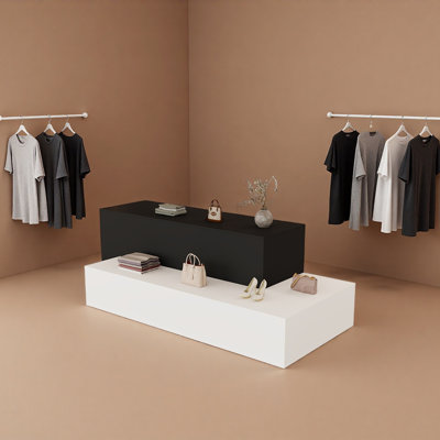 Table de présentation simple pour vêtements