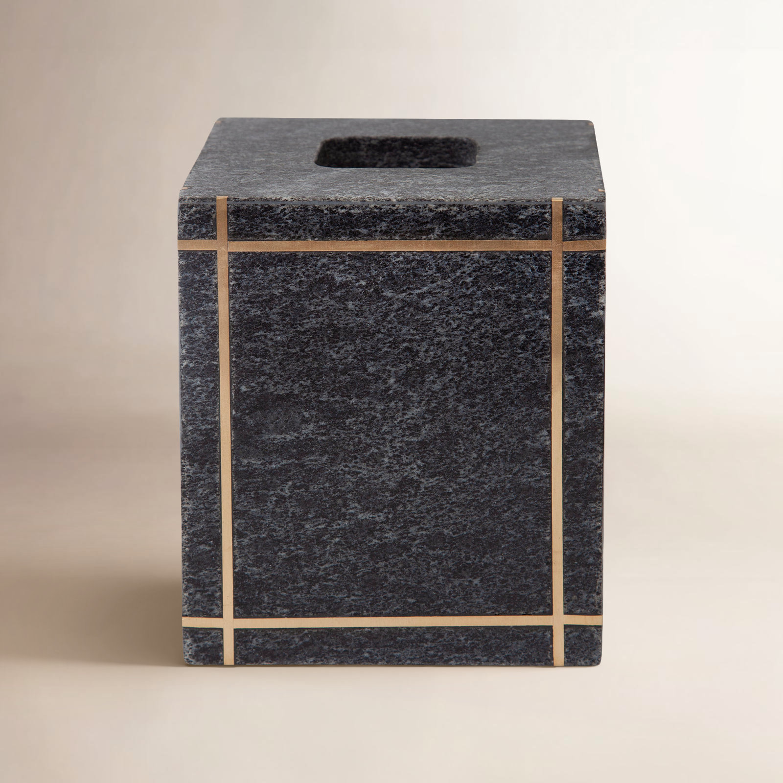 Perlita Marble Tissue Box Cover