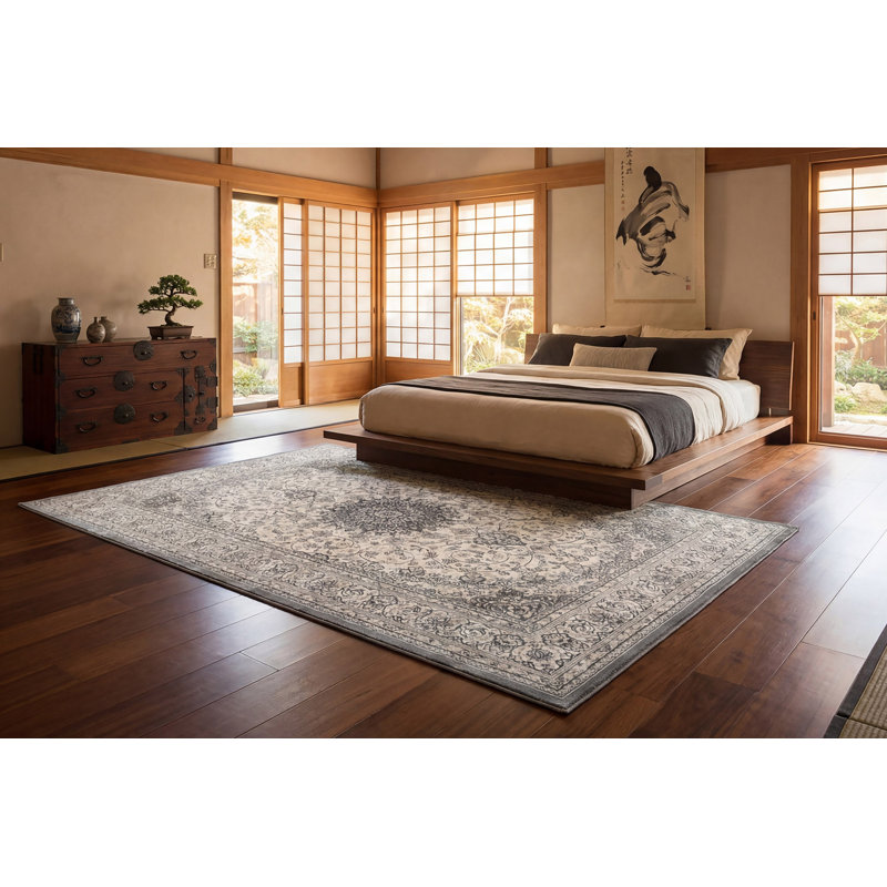 Attell Oriental Indoor Rug, Rectangle 5'3" x 7'7"