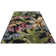 Flowers Green/Red Indoor/Outdoor Rug