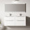 Dalia C160D 63.0" Wall Mounted Bathroom Vanity