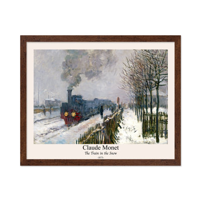 Claude Monet - The Train in the Snow