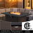 5-Piece Aluminum & Iron Outdoor Lounge Set with Plush Cushions and Convertible Fire Pit Table-1579066719-1579066712