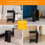 Abode 428 BTU Electric Radiator Space Heater with Adjustable Thermostat
