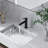 Single Hole Bathroom Faucet with Supply Line-115584386