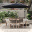 Parasol en porte-à-faux 10 po Caillo-86792628