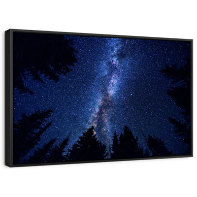 Impression sur toile Woodlands Milky Way
