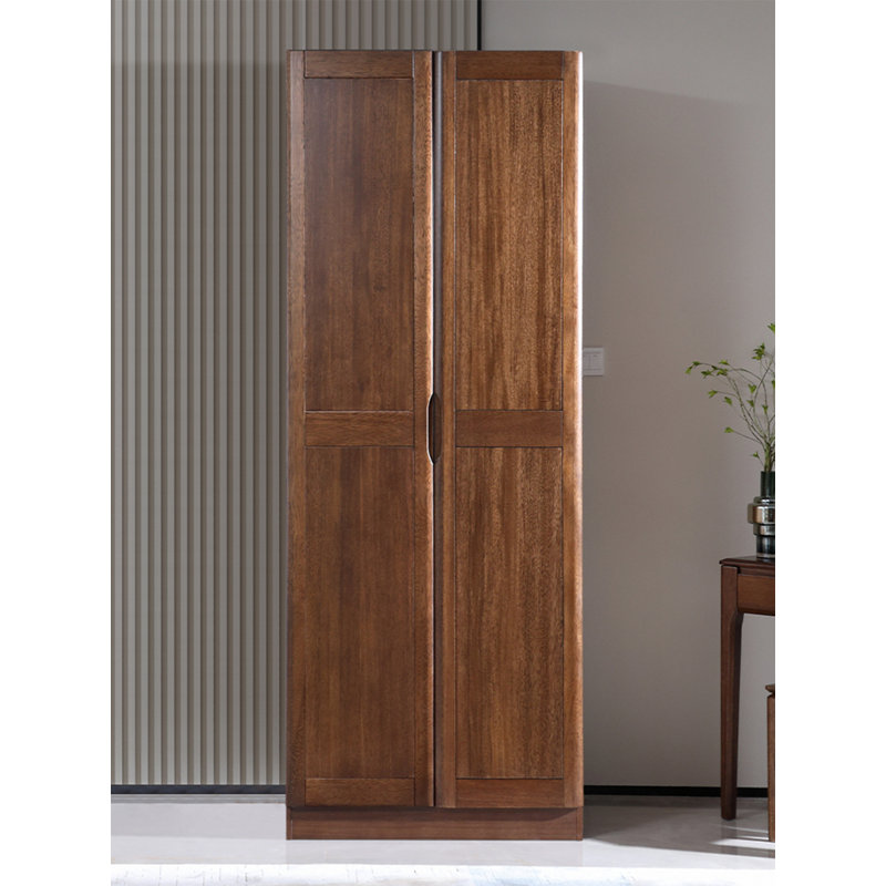 Simple and Modern Walnut Wardrobe