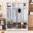 4-in-1 Hall Tree with Hooks, Bench and Cabinet-1196511746