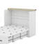 Lit escamotable double avec station de charge-1479401784