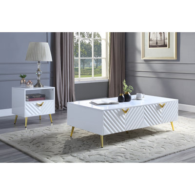 Heusain 2 - Piece Living Room Table Set -  Andrew Home Studio, GFA011WG90LVS2-YSWX