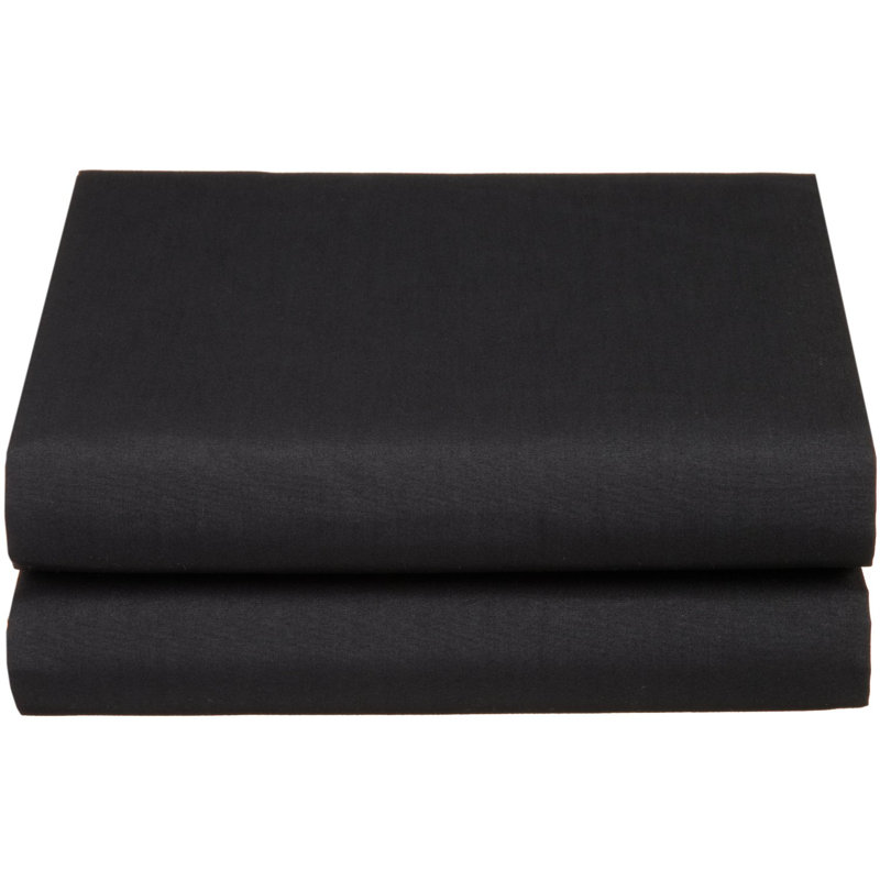 Drap-housse en microfibre Swift Home, Noir