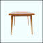 Table de salle à manger d'extérieur en bois d'acacia durable Janiyah
