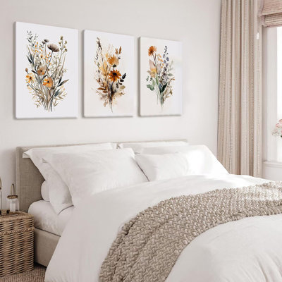 3 Piece Wrapped Canvas Print
