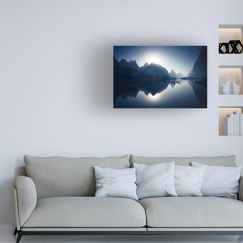 Art sur toile «Bachelor Fabrizio Massetti Fisherman», H 12 po x l 19 po