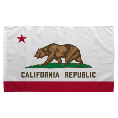 Drapeau de l'État de Californie — Drapeau