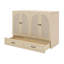 Lit escamotable double avec tiroirs-477907612