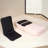 Convertible Fold-Out Double Sofa Bed,Pink