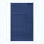 Grand garde-manger de style campagnard de 73,6 po, armoire de rangement autoportante bleue avec 7 tablettes, 2 tiroirs, 3 plateaux coulissants et armoires latérales pour la cuisine, la salle à manger-600372315