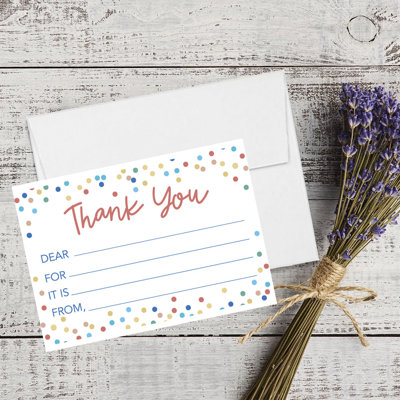 Paper Thank You Cards